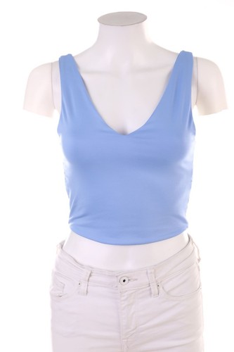 Amisu crop top blau - amisu, s