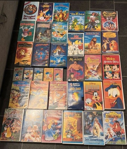 Disney vhs kassetten - vhs,
