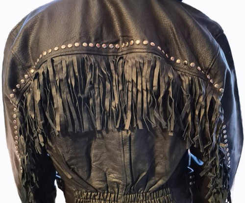 Damen biker lederjacke mit - damen,