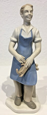 Porzellanfigur eines Tischlermeisters - 25 cm hoch  - 680 g Gewicht