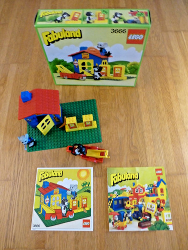 Lego fabuland 3666 tankstelle - lego,