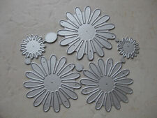 Gerbera Blumen Stanzschablonen Stanzen