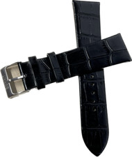 Uhrenarmband Lederarmband schwarz 6000230001 Esprit 23 mm