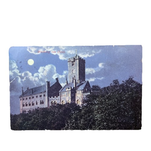 Postkarte eisenach wartburg - postkarte,