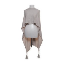 TCM, Poncho, Größe: ONE SIZE, Beige, Einfarbig, Damen -IHC