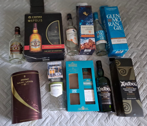 L leere whisky - 0,7, whisky-