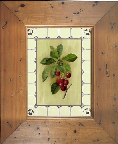 Bild oleographie kirschzweig - oleographie,