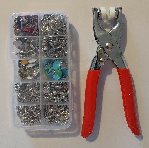 Druckknopf set mit - druckknopf-set,