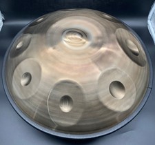 Handpan Drum Edelstahl 9 Noten – Meditationsinstrument mit warmem Klang – Neu