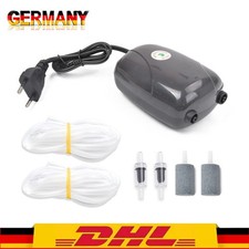 Sauerstoffpumpe Belüfter Teich Aquarium Oxygen Luftpumpe Membranpumpe Pumpe 5W
