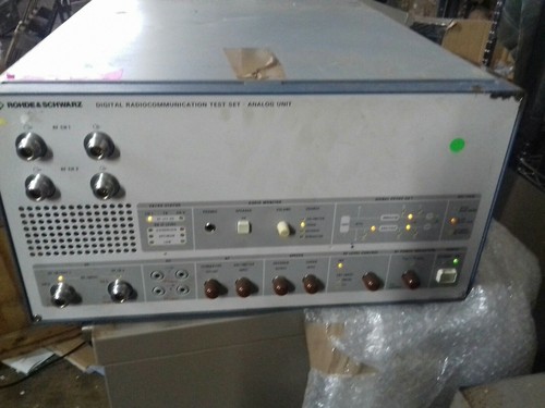 Rohde schwarz testset analog - rohde, &