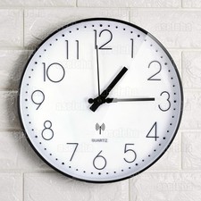 Funkuhr 30cm Wanduhr Ohne Tickgeräusche Lautlos Modern Funkwanduhr Lautlos Groß.