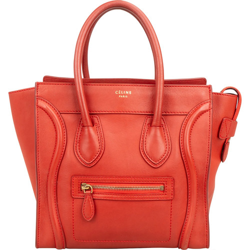 Céline red calf leather - céline,