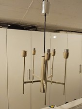 Midcentury Kronleuchter versilbert