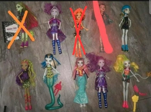 Monster high puppen - high, nefera