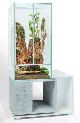 Glas terrarium 60x60x120cm - terrarium,
