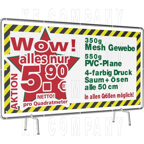 Aktion plane 550g pvc druck - aktion:,