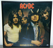 AC/DC HIGHWAY TO HELL FRAMED