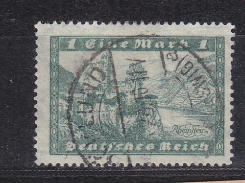 364 top gestempelt burg - ,