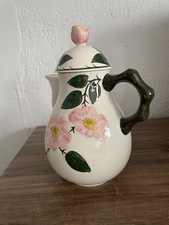 Konvolut Villeroy & Boch,Wildrose  2x Kaffekannen, Milchkanne und Zuckerdose