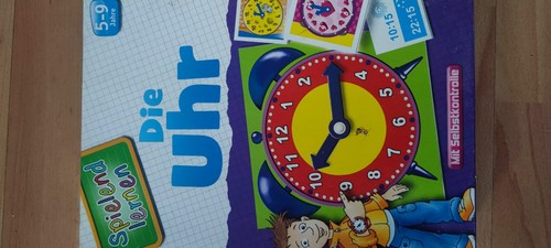 Spielend lernen die - "die, uhr"