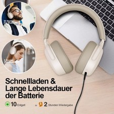 Bluetooth 5,4 Kopfhörer Over