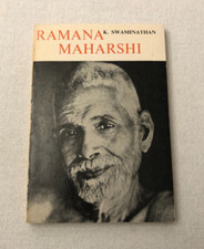 Ramana Maharshi Buch von K. Swaminathan aus dem Jahr 1975 in Englisch