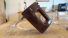 Krups Handmixer Typ 397 Braun 150 Watt mit Heckantrieb Retro