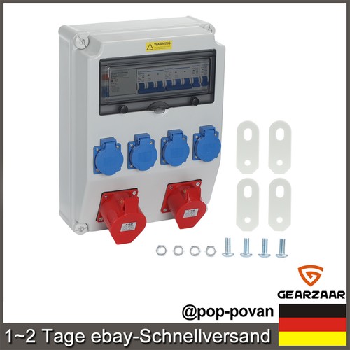 Baustromverteiler wandmontage - baustromverteiler,