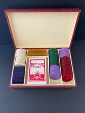 Box mit 158 Chips und 1 Poker