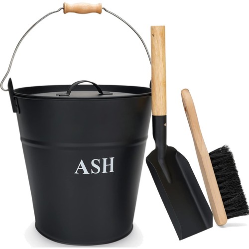 Ascheeimer kamin holzofen - kamin,