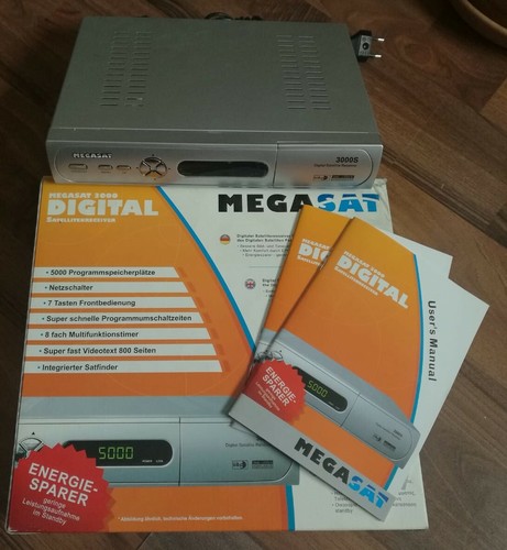 Megasat 3000s sat receiver - megasat,