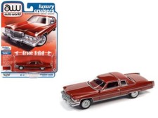 CADILLAC Coupe deVille - 1975 - firethom poly - Auto World 1:64