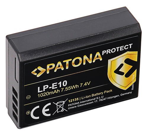 Patona protect akku für canon - protect,