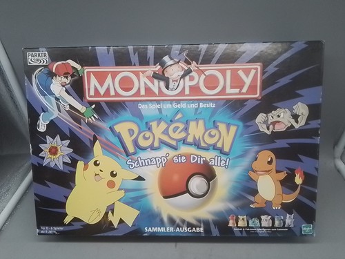 Parker spiel monopoly pokémon - monopoly,