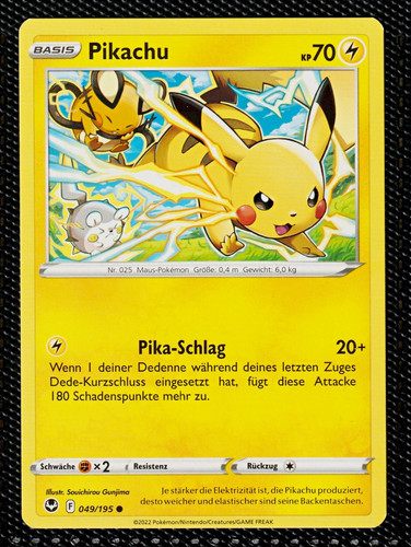 Pikachu pokémon karte neu - pokémon,