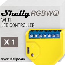 Shelly RGBW2 - WLAN-Steuerung für LED-Strips Schaltaktor Dimmerschalter 2-Wege