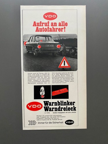 1968 vdo warnblinker - 1968,