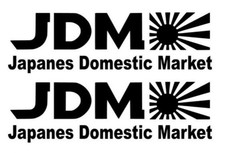 JDM Auto Aufkleber 2x Japan