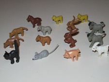 15 x Schleich Minis Mini Tiere Haustiere 10061-10070, Ackergaul / Pferd, Esel...