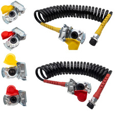 2x Luftwendel M16 + 2x M16 Kupplungskopf Automatisch + 2x Kupplungskopf Standard