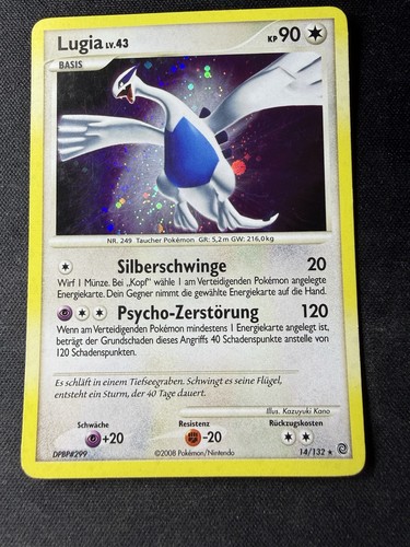 Pokémon lugia 43 holo - 43,