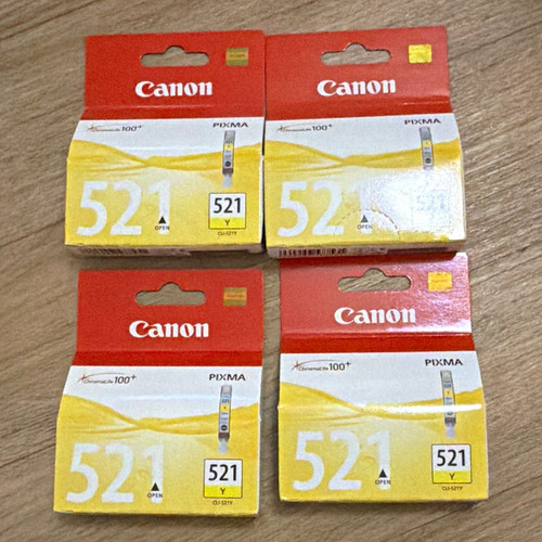 Set canon cli - 4, cli-521y