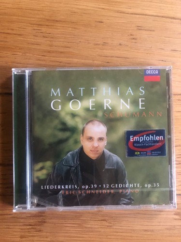 Schumann matthias goerne - -,