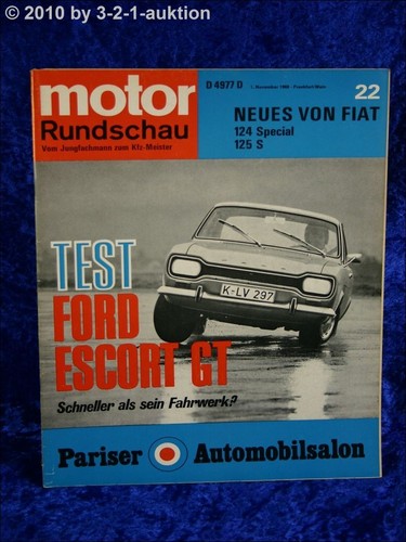 Motor rundschau ford - 22/68,