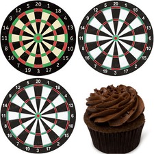 Dartscheibe Tortenbild Muffin Party Deko Geburtstag neu Geschenk Aufleger essbar