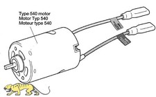 Tamiya 7435079 Motor Typ 540
