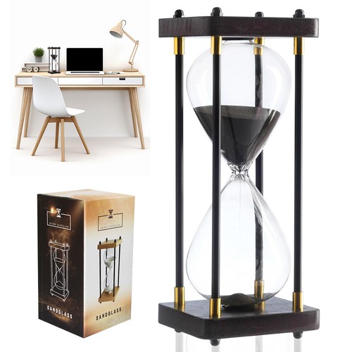 Sanduhr minuten holz - 60,