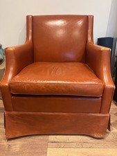 Eleganter Ledersessel aus