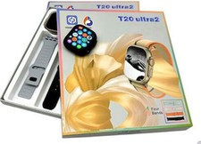Smartwatch T20 ultra 2 mit 4 Arbändern